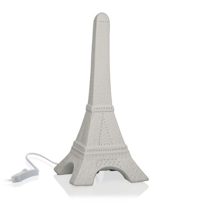 Lámpara de mesa Versa Tour Eiffel 25W Porcelana (15 x 33,3 x 15 cm)