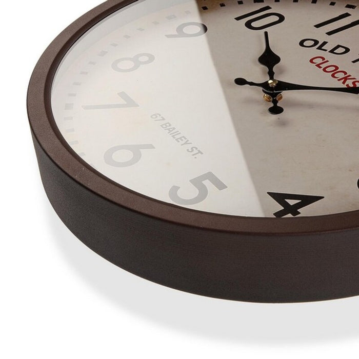 Reloj de Pared Versa Metal (47 x 35 cm) (Ø 35 cm)