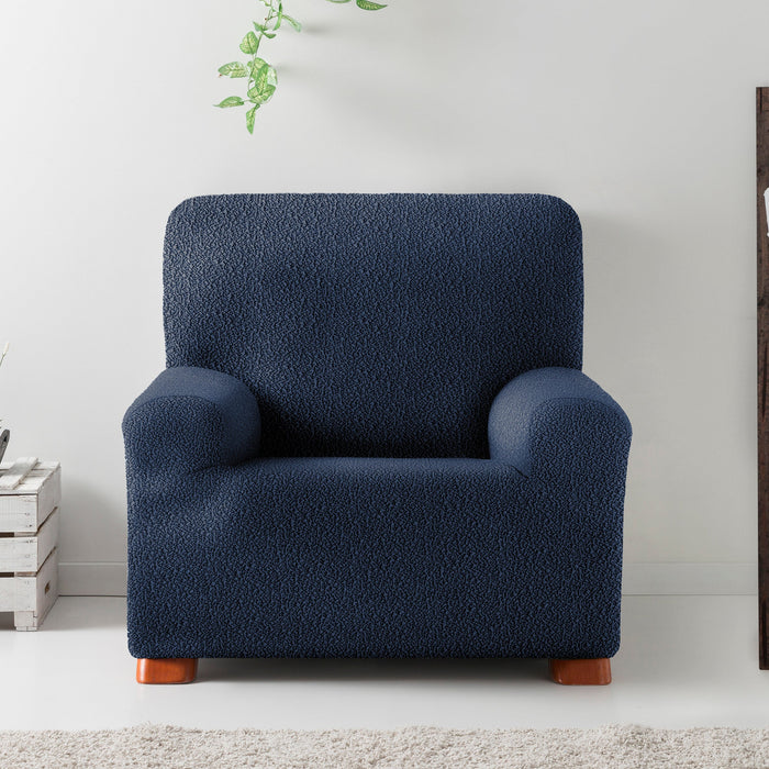 Eiffel Textile | Funda Sofá Sillón 1 Plaza Bielástica Roc Azul