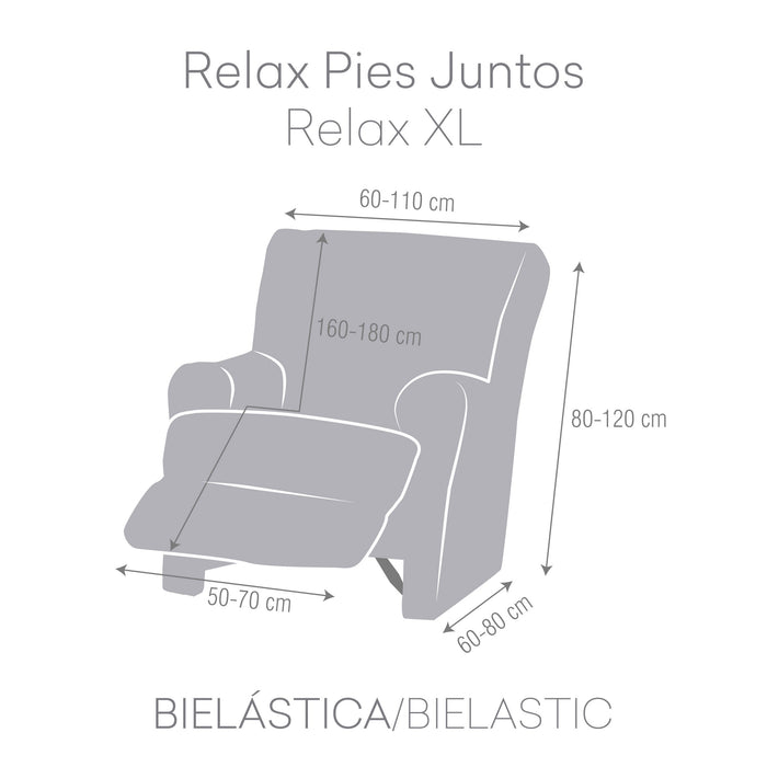 Funda Sillón Relax XL Pies Juntos Bielástica Roc