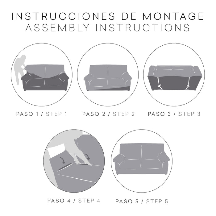 Eiffel Textile | Funda Sofá Bielástica Roc Instrucciones de montaje