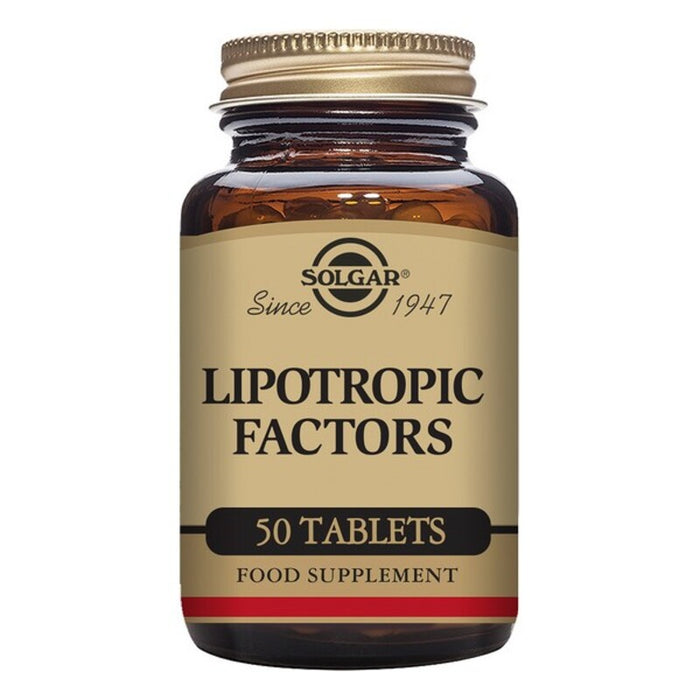 Factores Lipotrópicos Solgar (50 comprimidos)