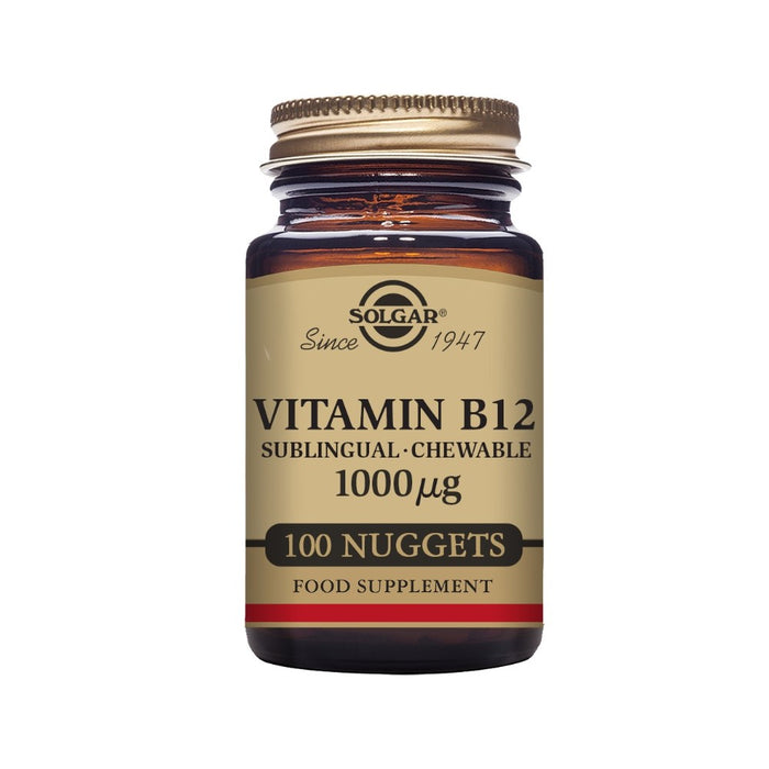 Vitamina B12 (Cianocobalamina) Solgar 30249 1000 mcg