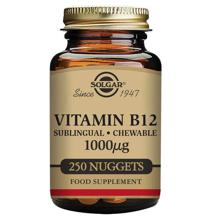 Vitamina B12 (Cianocobalamina) Solgar 30249 1000 mcg