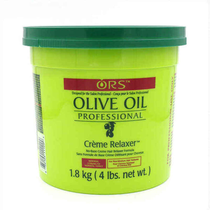Crema de Peinado Ors Creme Relaxer Normal Aceite de Oliva (1,8 kg)