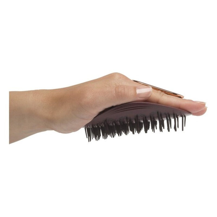 Cepillo Alisador Healthy Hair Brush Manta Flexible Granate
