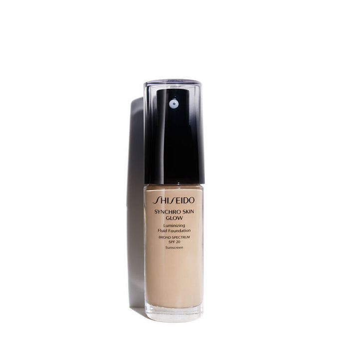 Base de Maquillaje Cremosa Shiseido Synchro Skin Glow nº2 Spf 20