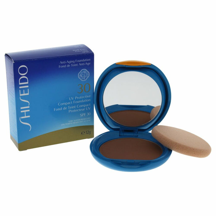 Base de Maquillaje en Polvo UV Protective Compact Shiseido Dark Ivory (12 g)