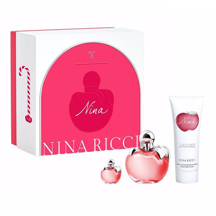 Set de Perfume Mujer Nina Ricci Nina (3 pcs)