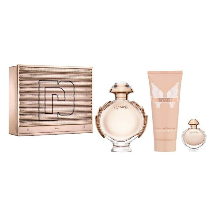 Set de Perfume Mujer Paco Rabanne Olympéa (3 pcs)