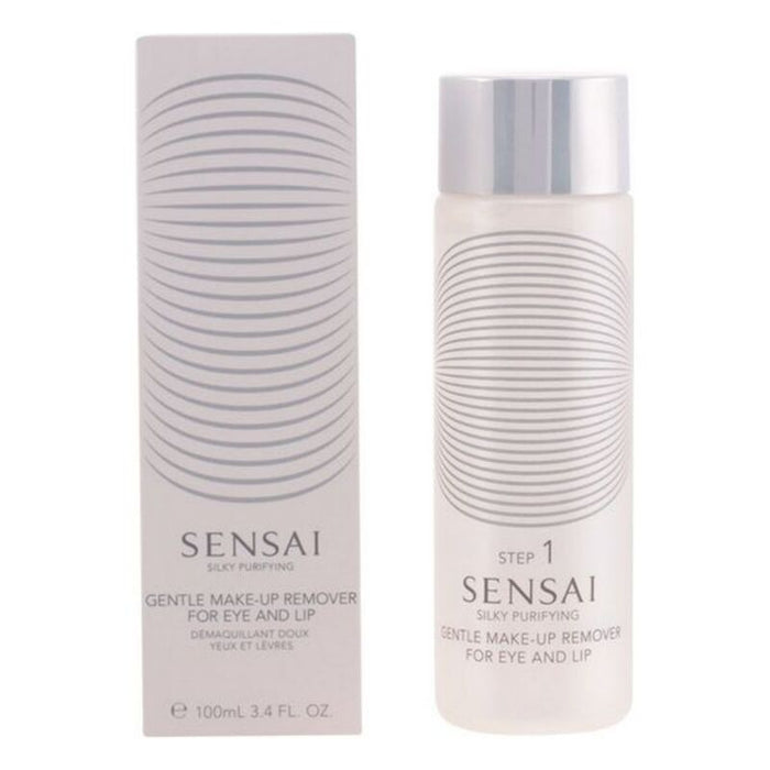 Loción Desmaquillante para Ojos Gentle Make-Up Remover Eye&Lip Sensai (100 ml)