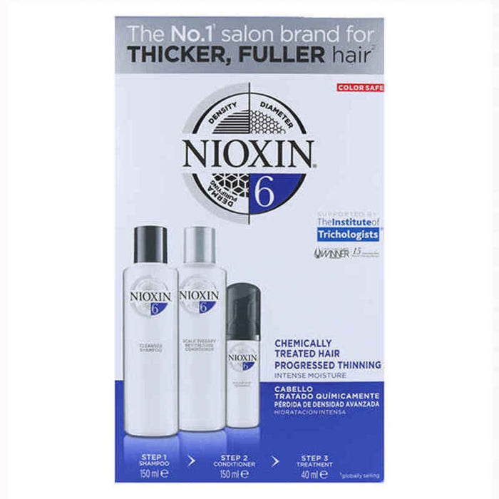 Tratamiento Wella Nioxin Trial Kit Sistem 6 Treated Hair