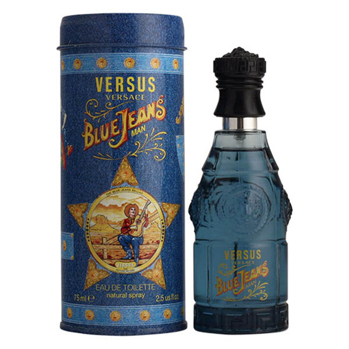 Perfume Hombre Versace Blue Jeans EDT (75 ml)