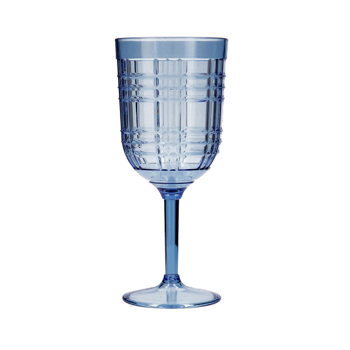 Copa de vino Quid VIBA Azul Plástico (42 cl) (Pack 12x)