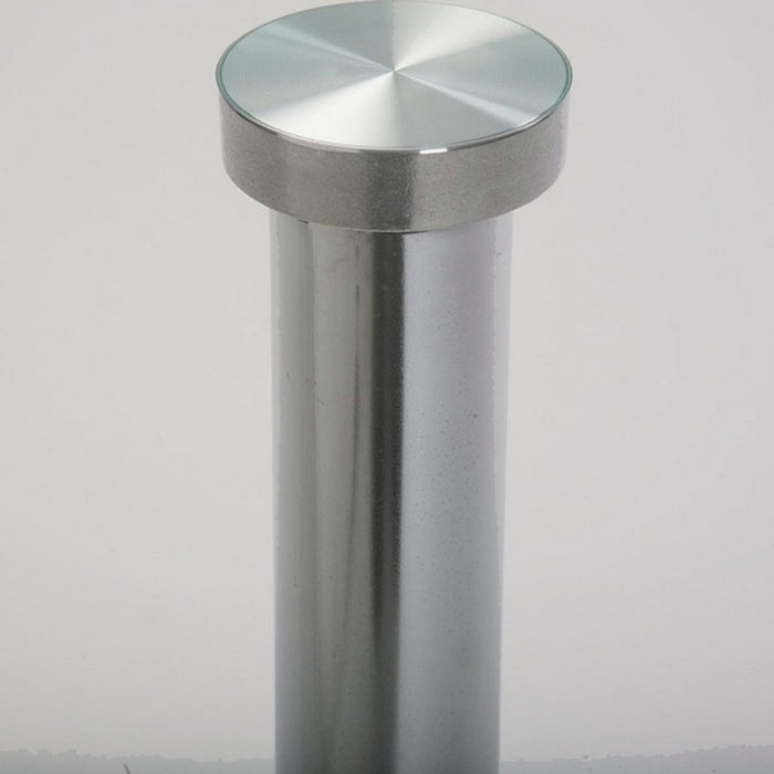 Mesa auxiliar Versa Metall Cristal (50 x 56 x 50 cm)