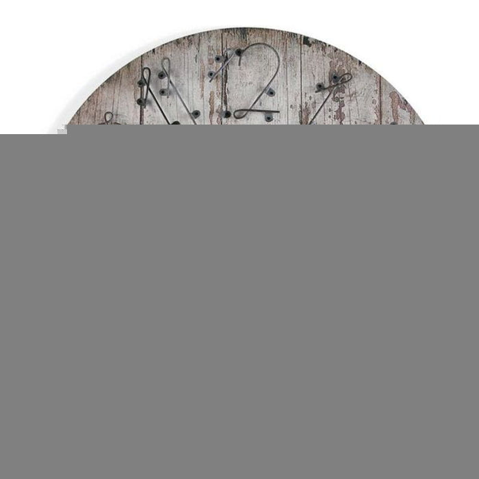 Reloj de Pared Versa Madera MDF y metal (5 x 60 x 60 cm)