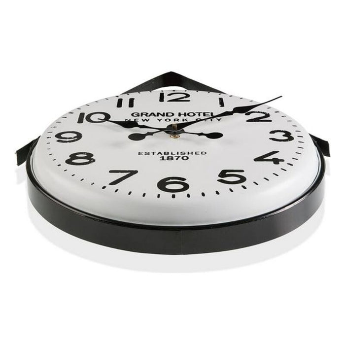 Reloj de Pared Versa Gran Hotel Metal (5 x 40 x 40 cm)