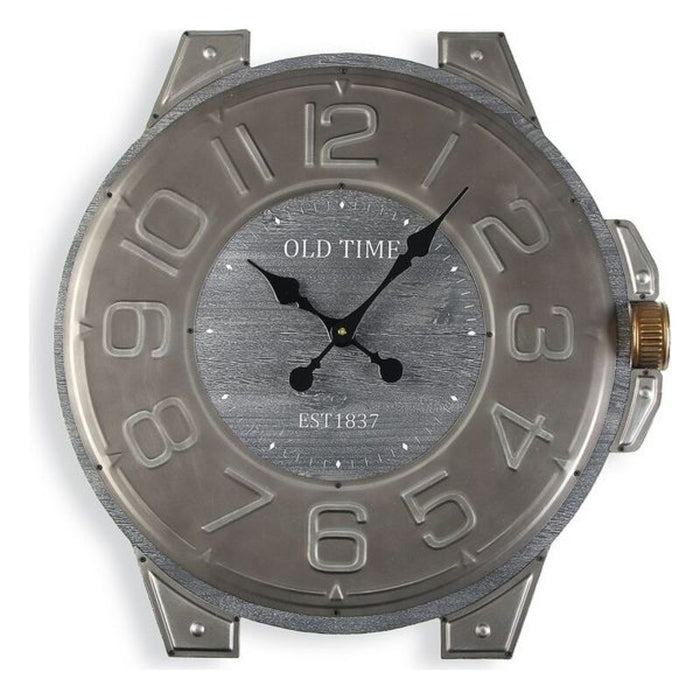 Reloj de Pared Versa Metal Madera MDF (60 x 4,5 x 58 cm)