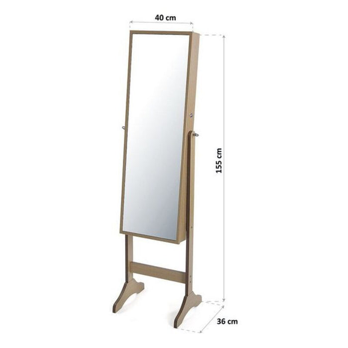 Espejo de pie Versa Espejo Madera MDF (36 x 155 x 40 cm)