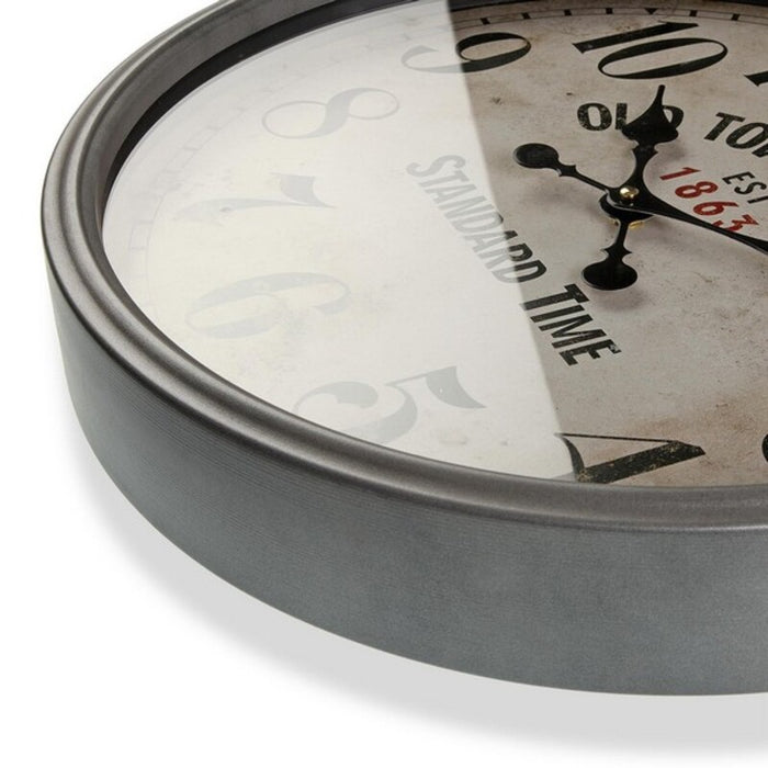Reloj de Pared Versa Bridgetown Vintage Metal (60 x 44 cm) (Ø 44 cm)