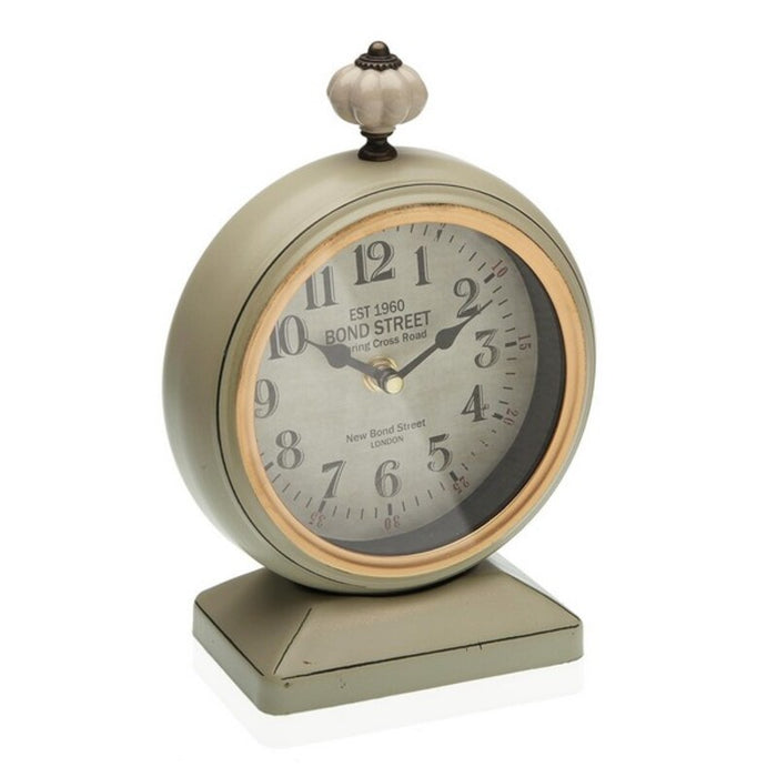 Reloj de Mesa Versa Metal (8,5 x 23 x 16 cm)