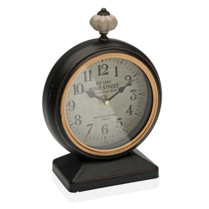 Reloj de Mesa Versa Metal (8,5 x 23 x 16 cm)