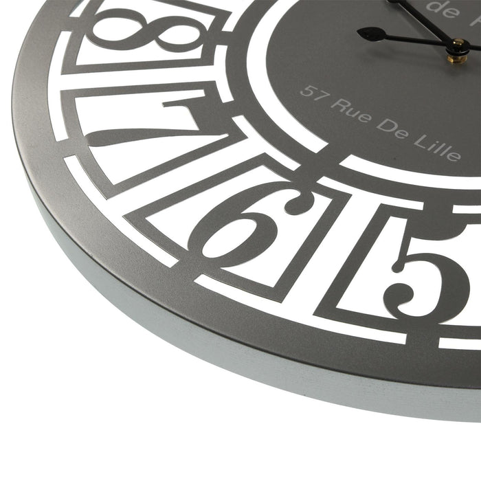 Reloj de Pared Versa Metal (60 x 60 x 5 cm)