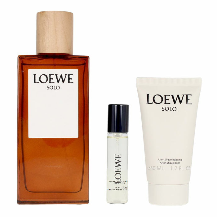 Set de Perfume Unisex Loewe Solo (3 pcs)