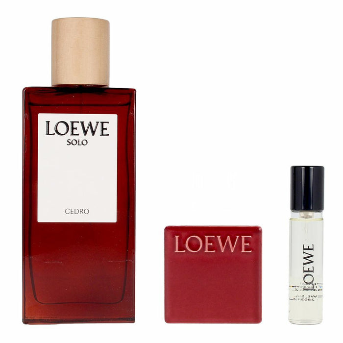 Set de Perfume Unisex Loewe Cedro (3 pcs)