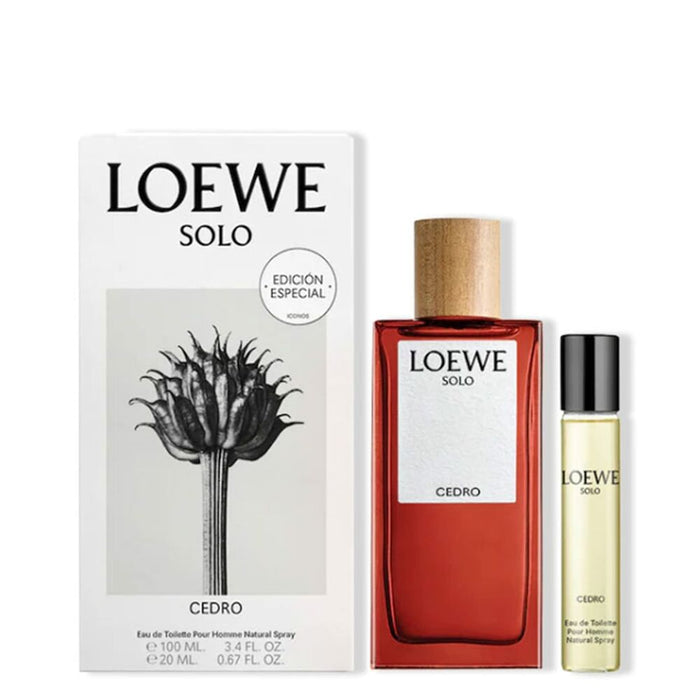 Set de Perfume Hombre Loewe Solo Loewe Cedro (2 pcs)