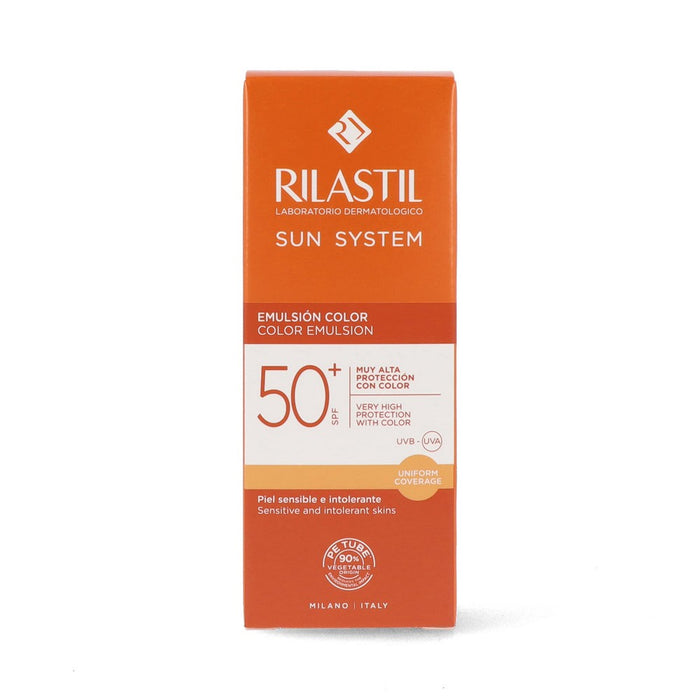 Protector Solar con Color Rilastil Sun System Spf 50+ (50 ml)
