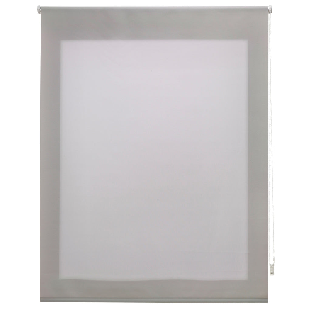 Blindecor Ara - Estor enrollable translúcido liso, Lila, 160 x 250