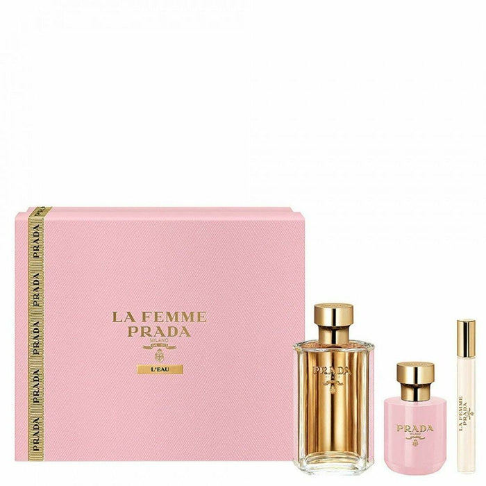 Set de Perfume Mujer La Femme L'Eau Prada (3 pcs)