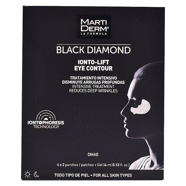 Parches Antiarrugas para el Contorno de Ojos Black Diamond Martiderm (4 pcs)
