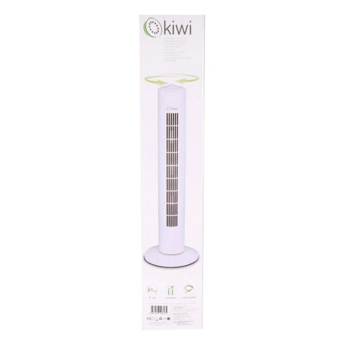 Ventilador Torre Kiwi Blanco 45 W (81 cm)