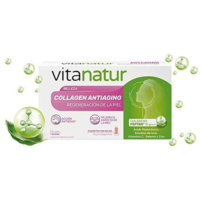 Complemento Alimenticio Vitanatur Colágeno Antiedad (10 uds)